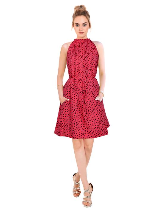Cruze Designer Crimson Dress Zyla Fashion