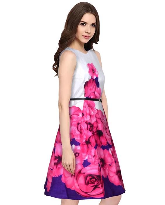 Eliza Designer Pink Dress Zyla Fashion