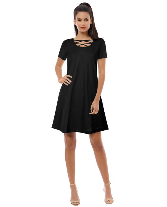 Isha Designer Black Dress Zyla Fashion