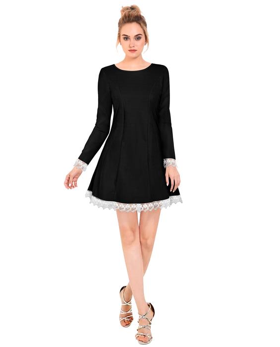 Isha Exclusive Designer Black Dress Zyla