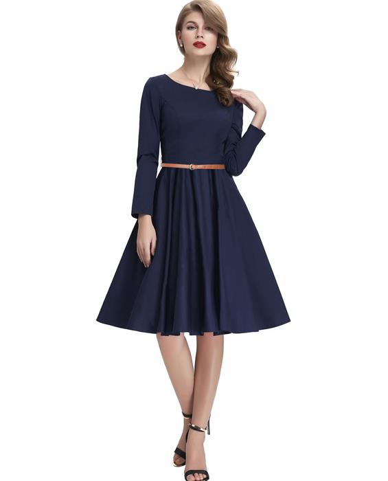 Kiya Exclusive Designer Blue Western Dress Zyla