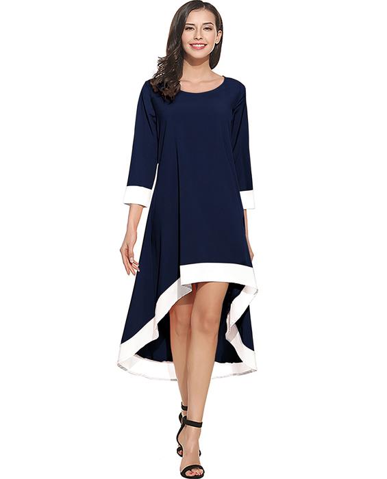 Magic Designer Blue Dress Zyla Fashion