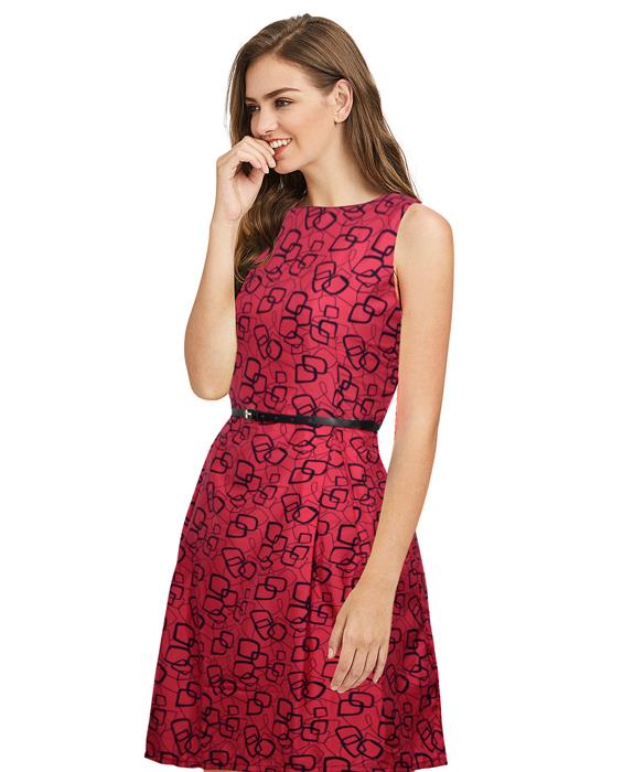Mentos Exclusive Designer Crimson Dress Zyla