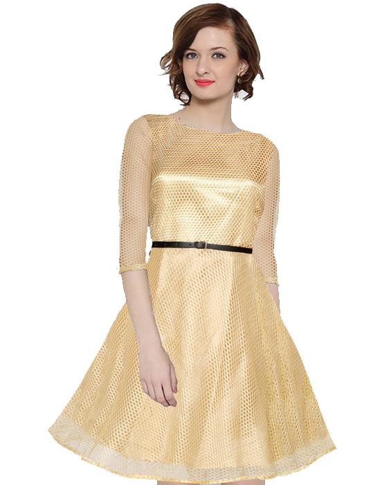 Mexican Goldenrod Dress Zyla Fashion
