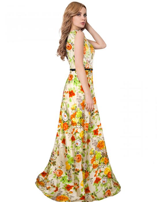 Yashvi Orange Designer Gown Zyla Fashion