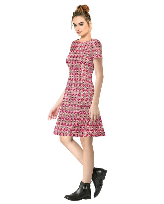 Alai Morpich Pink Dress Zyla Fashion