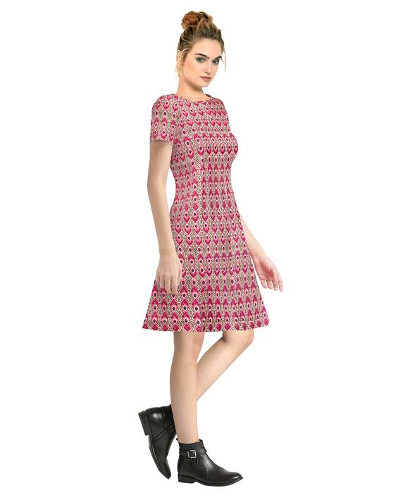 Alai Morpich Pink Dress Zyla Fashion
