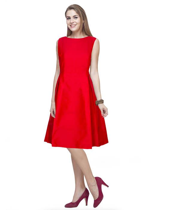 Charmi Designer Red Dress Zyla Fashion