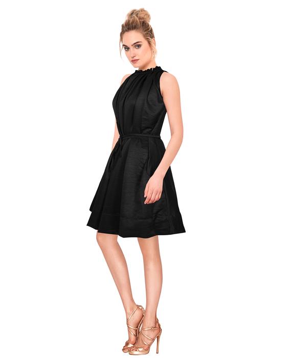Cruze Designer Black Dress Zyla Fashion 