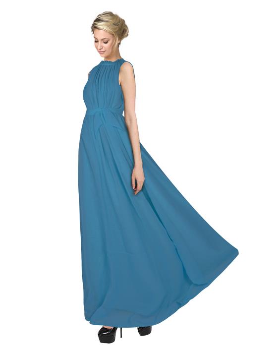 Dyna Sea Green Designer Gown Zyla Fashion
