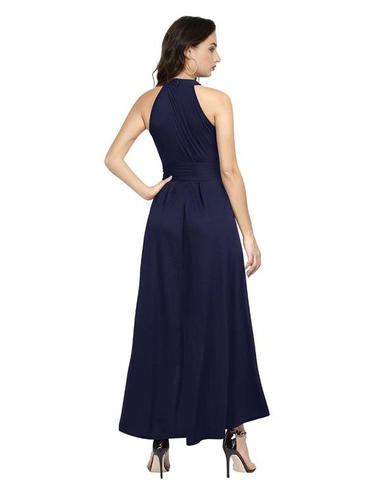 Exclusive Designer Deltin Blue Gown Zyla Fashion