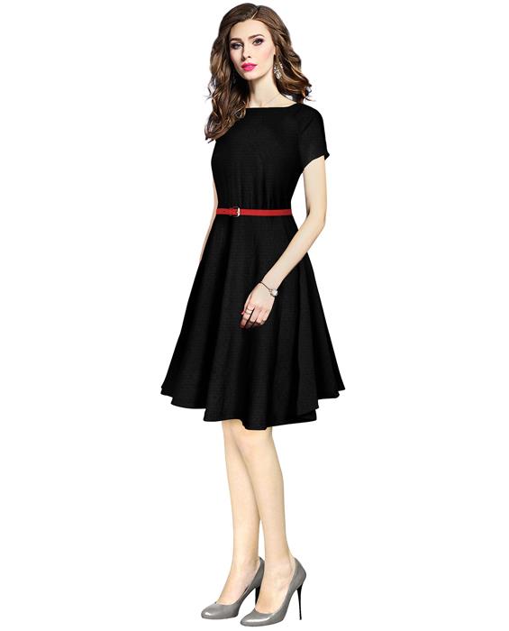 Exclusive Designer New Isha Black Dress Zyla