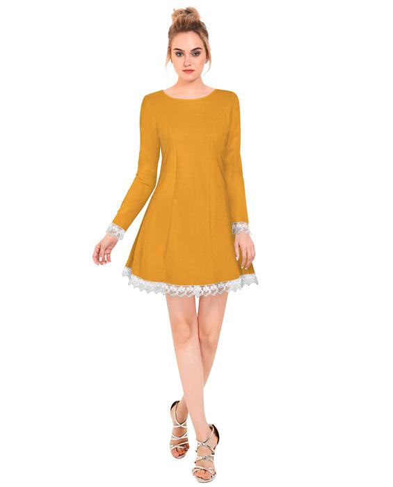 Isha Exclusive Designer Orange Dress Zyla Fashion