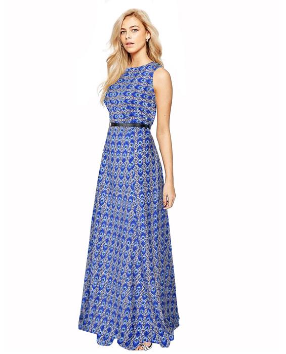 Morpichh Blue Designer Gown Zyla Fashion