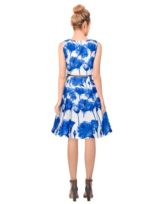 Parle Designer Blue Dress Zyla Fashion