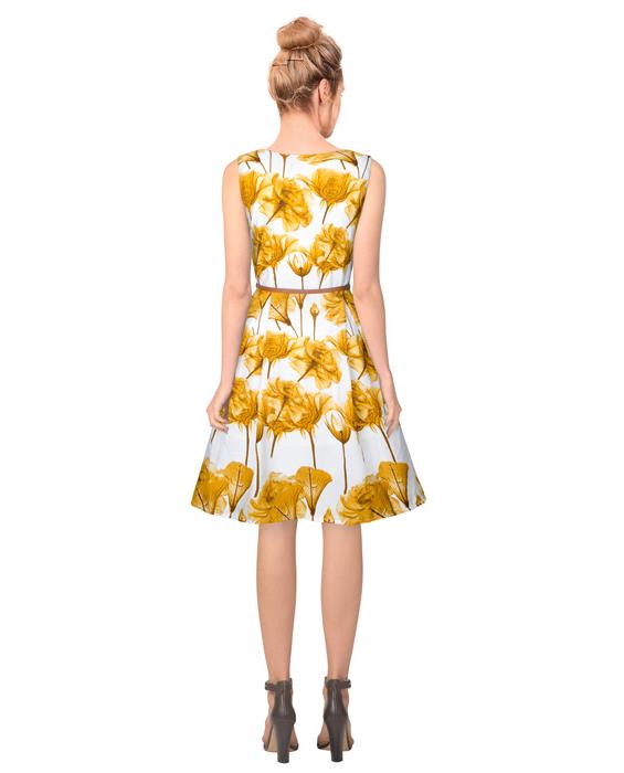 Parle Designer Yellow Dress Zyla Fashion