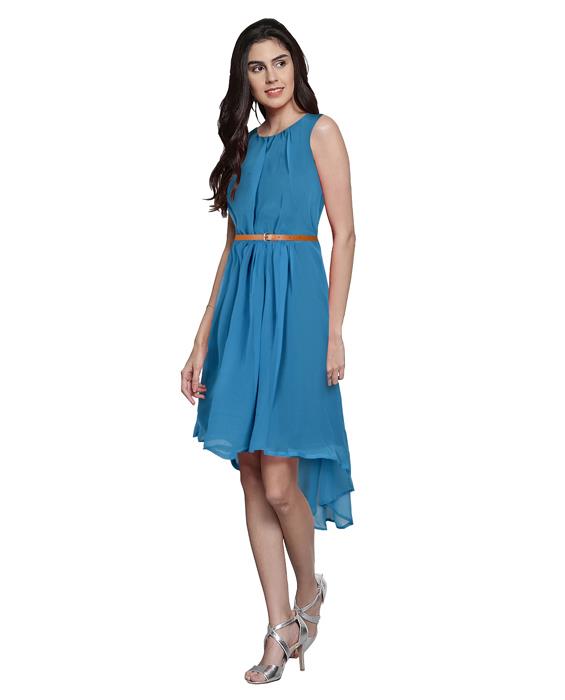 Sydney Designer Steel Blue Dress